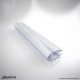 DreamLine 307A-8, Clear Bumper Seal, 76 in. Length, for 5/16 in. (8 mm.) Glass Shower Door