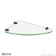 DreamLine 12 in. x 8 in. Corner Glass Shelf
