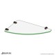 DreamLine 12 in. x 8 in. Corner Glass Shelf