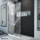 Linea Platinum Frameless Shower Screen