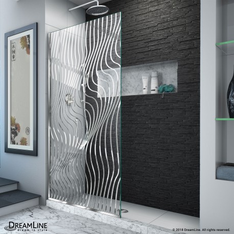 Linea Platinum Frameless Shower Screen