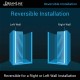 Linea Platinum Frameless Shower Screen